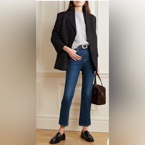 BNWT Veronica Beard
Women's Blue Joey High-rise Straight-leg Jeans